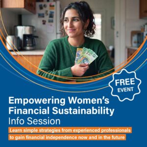 CoAsIt Community Services - Women's Financial Sustainability Information Session in Brisbane