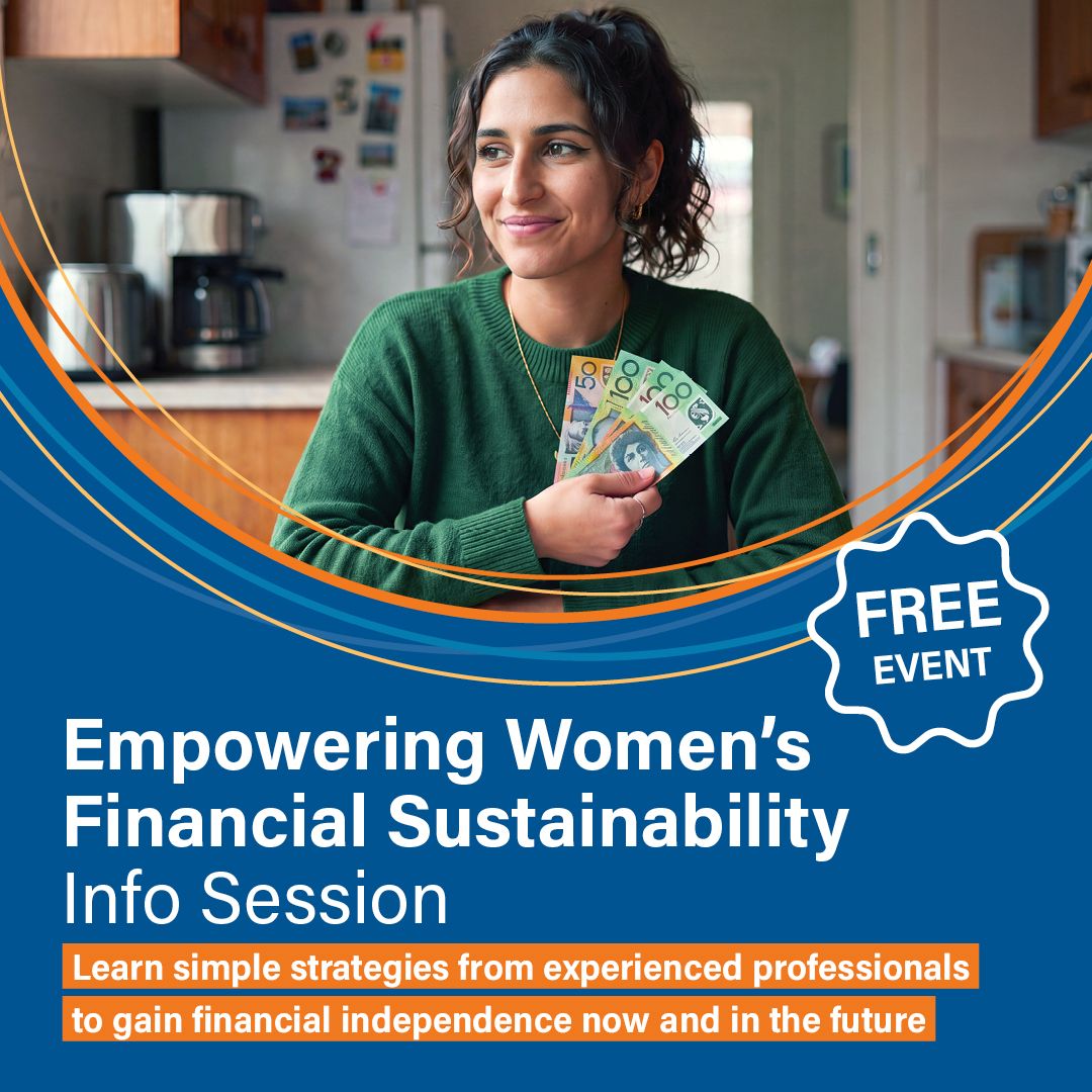 CoAsIt Community Services - Women's Financial Sustainability Information Session in Brisbane